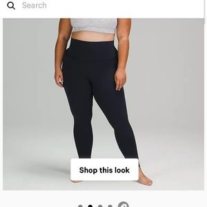 NWT lululemon wunder under leggings